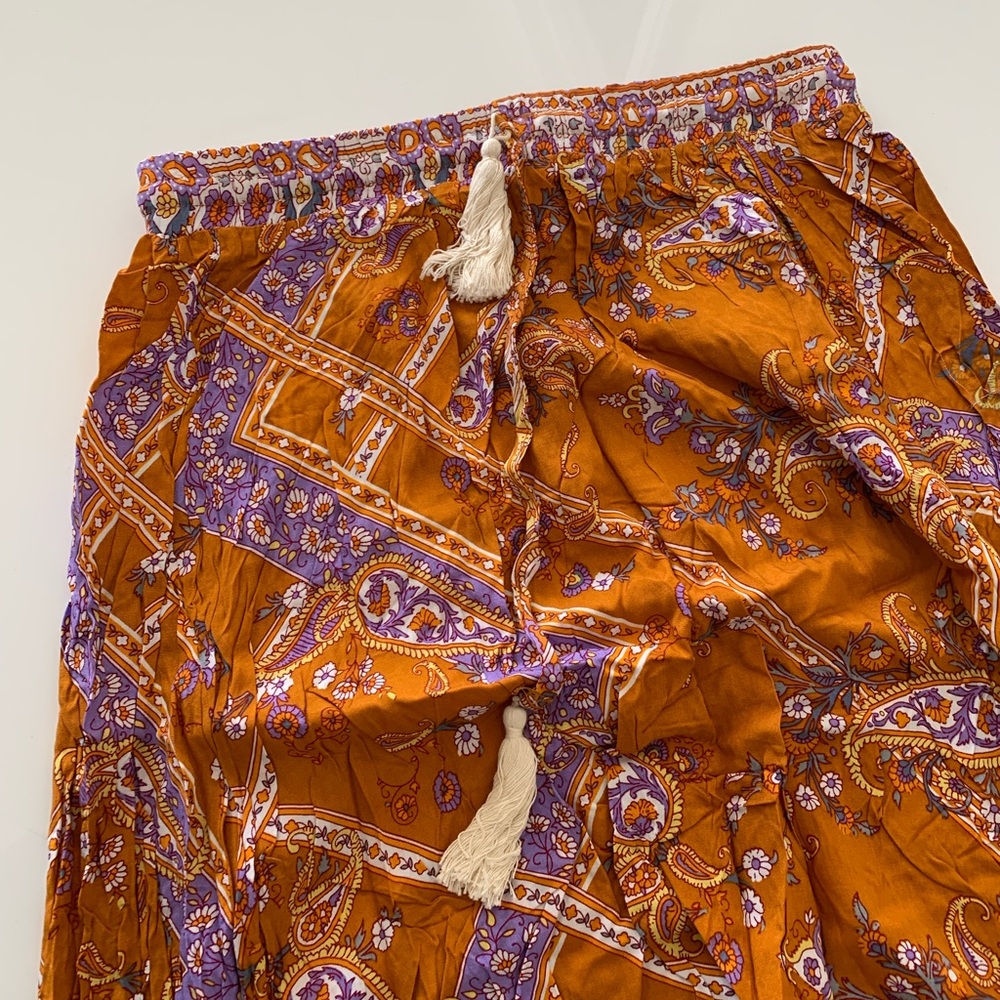 Boho Print Skirt, New - Picture 7 of 9